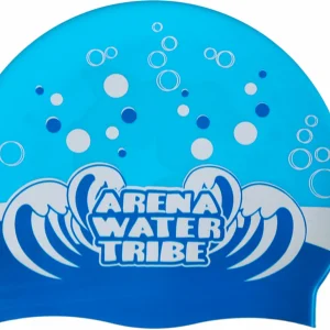 Meilleure affaire 👏 BONNET DE BAIN Natation Enfant ARENA AWT MULTI JR CAP BLEU 🔔 grande marque pas cher 6