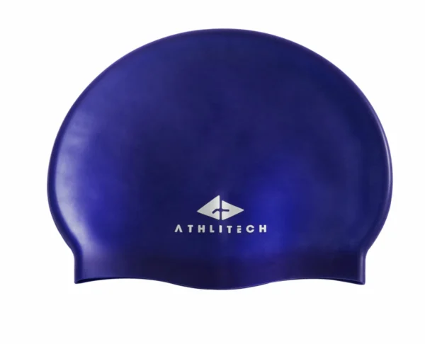 Offres ⌛ Bonnet Enfant ATHLI-TECH SILICONE GO JR, NAVY 🌟 Officielle 1