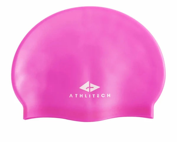 meilleure qualité Vente flash ✨ BONNET Enfant ATHLI-TECH SILICONE GO JR, ROSE 🎁 1