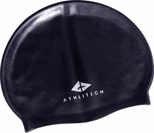 Promo ✔️ Bonnet Enfant ATHLI-TECH SILICONE GO JR, NOIR 👍 design à la mode 1