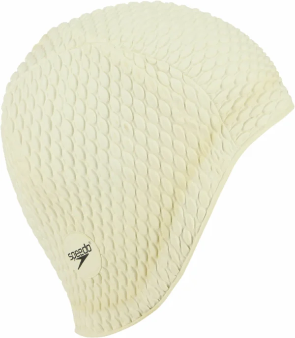 grossiste en ligne Budget 🔔 BONNET Natation Femme SPEEDO BUBBLE CAP WHITE 🌟 1