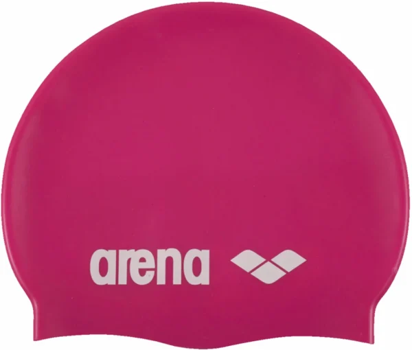 site soldes Meilleure vente 👏 BONNET DE BAIN Natation Femme ARENA CLASSIC SILICONE F, FUSHIA ❤️ 1