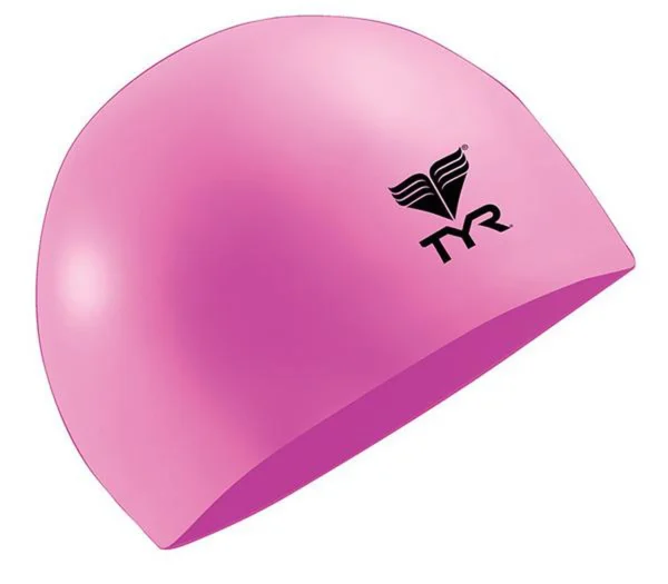 Meilleure affaire ✨ Natation Tyr Tyr Wrinkle Free Junior Silicone Cap ❤️ destockage 1