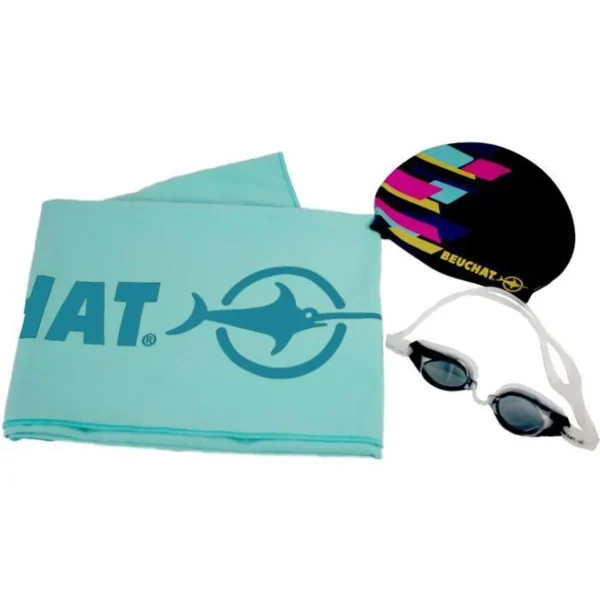 acheter Meilleure vente ❤️ Beuc Set De Natation – Beuchat – Adulte – Turquoise 🧨 1