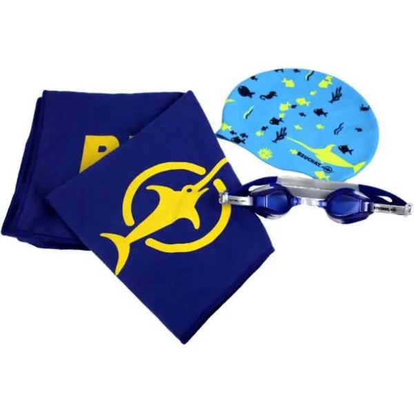 Meilleure vente ❤️ Beuc Set De Natation – Beuchat – Enfant – Bleu 🥰 dernières 1