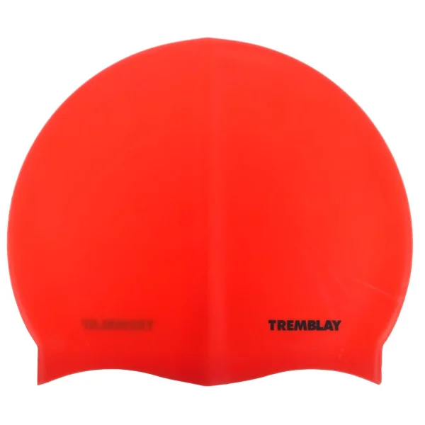 Acheter ⭐ Natation Tremblay Bonnet De Bain Silicone Rouge Bonnet 👏 Authenticité garantie 1