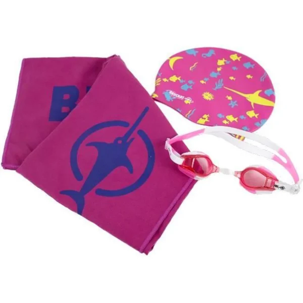 Livraison internationale Tout neuf ✨ Beuc Set De Natation – Beuchat – Enfant – Rose 😀 1