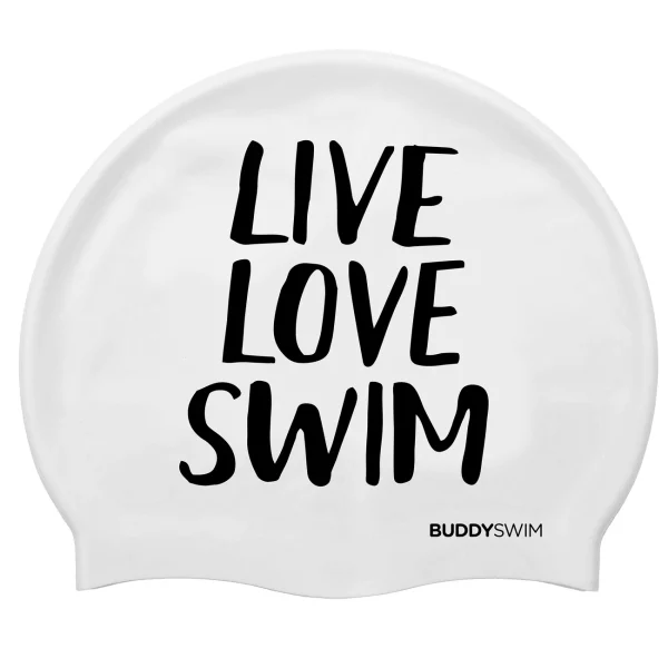 Bon marché ⌛ Natation Buddyswim Bonnet De Bain En Silicone Buddyswim Lls ⭐ vente luxe pas cher 1