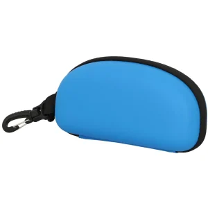 Meilleure vente 🔥 Natation Arena Goggle Case Cyan White ⌛ Vente 9